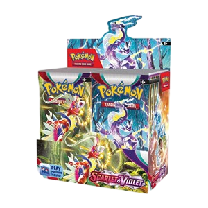 Karmesin und Purpur Pokemon Display Englisch