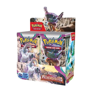 Entwicklungen in Paldea Pokemon Display Englisch