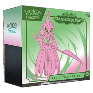 Pokemon Paradoxrift Eisenkrieger Top-Trainer-Box Deutsch
