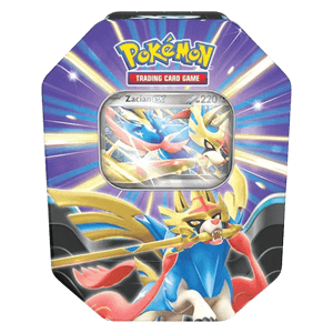 Slashing Legends Tins: Zacian ex Tin-Box Englisch
