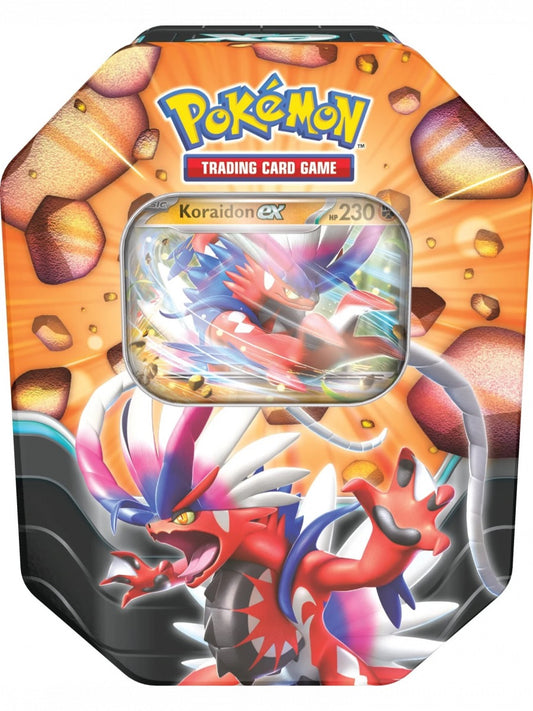 Slashing Legends Tins: Koraidon ex Tin-Box Englisch