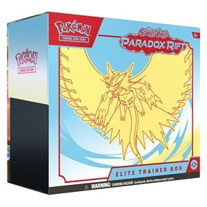 Pokemon Karmesin & Purpur Paradoxrift Top Trainer Box Donnersichel DE