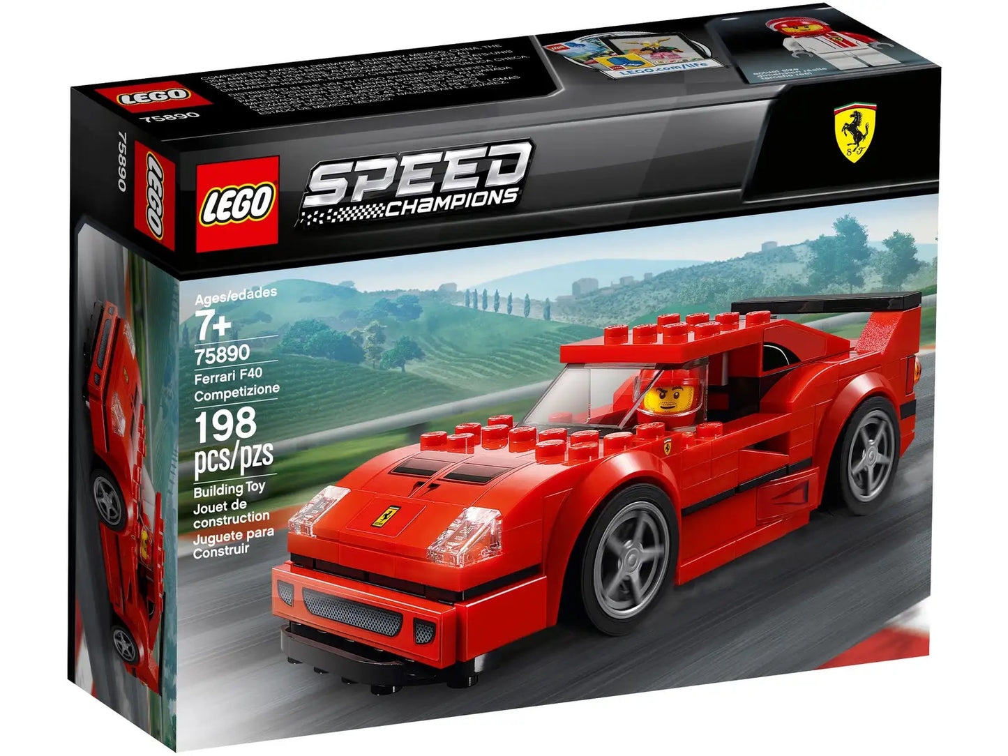 LEGO® Speed Champions 75890 Ferrari F40 Competizione