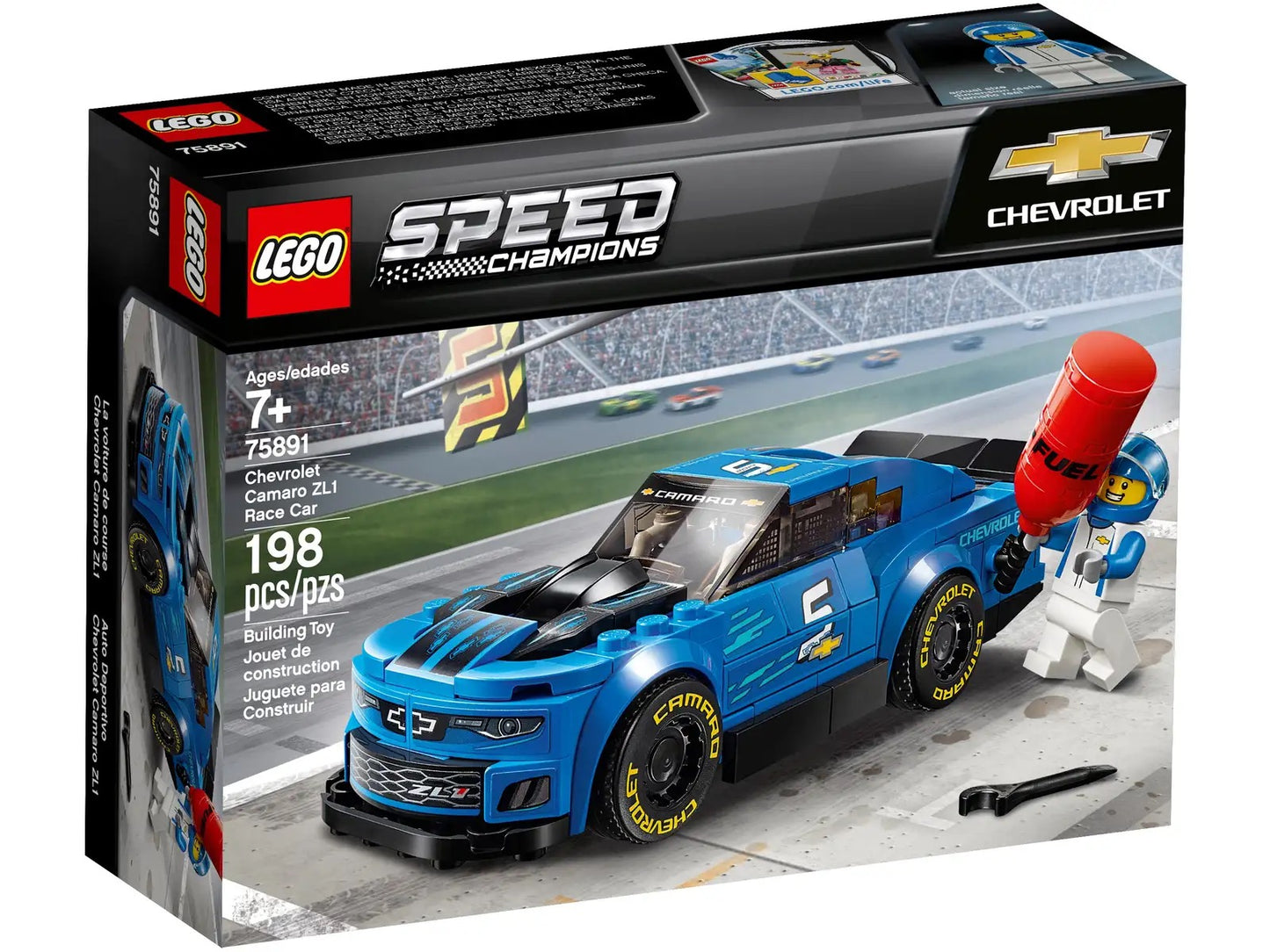 LEGO® Speed Champions 75891 Rennwagen Chevrolet Camaro ZL1