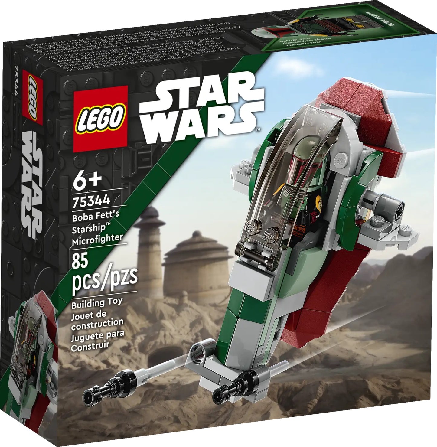 LEGO® Star Wars 75344 Boba Fetts Starship – Microfighter