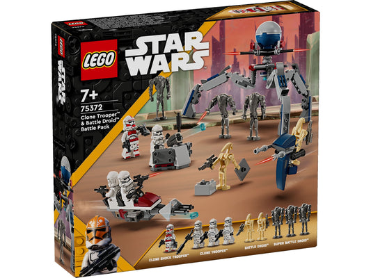 LEGO® Star Wars 75372 Clone Trooper™ & Battle Droid™ Battle Pack